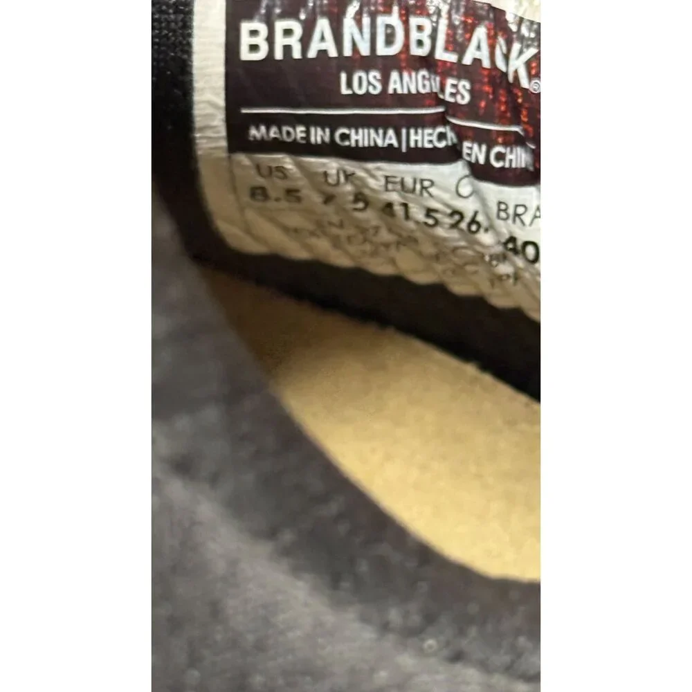 BrandBlack Rare , Black and Metalic on the back, size 8.5 - Picture 7 of 8